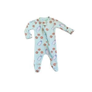 Monica + Andy Organic Cookies & Milk Footie